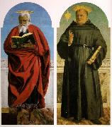 Piero della Francesca Polyptych of Saint Augustine oil